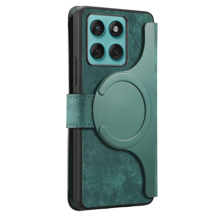 For Motorola Edge 60s / 60 Fusion CaseNeo MagSafe RFID Anti-theft Retro Leather Phone Case