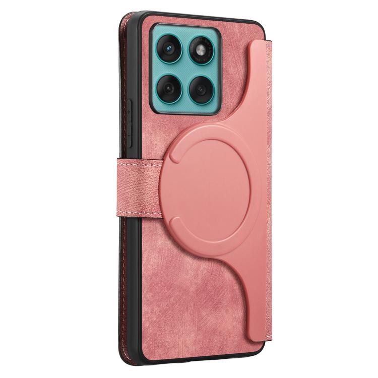 For Motorola Edge 60s / 60 Fusion CaseNeo MagSafe RFID Anti-theft Retro Leather Phone Case