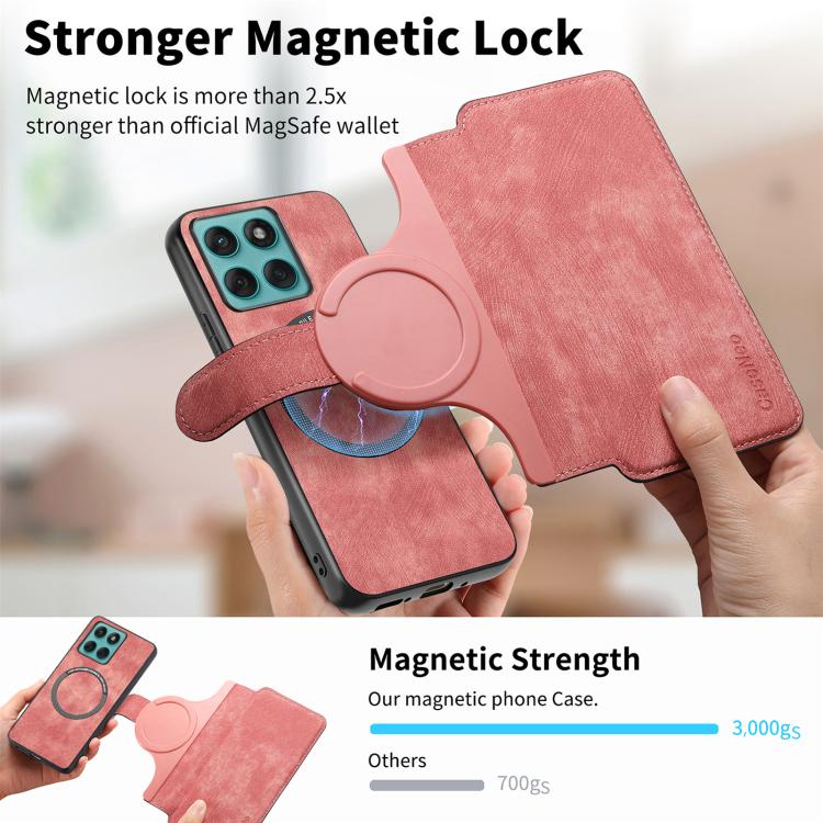 For Motorola Edge 60s / 60 Fusion CaseNeo MagSafe RFID Anti-theft Retro Leather Phone Case