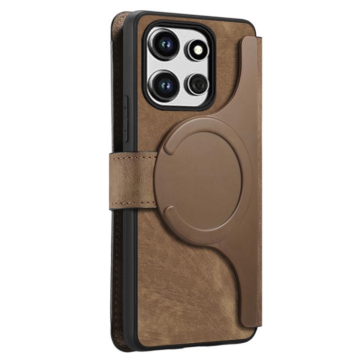 For Motorola Edge 60 Neo / 50 Neo CaseNeo MagSafe RFID Anti-theft Retro Leather Phone Case