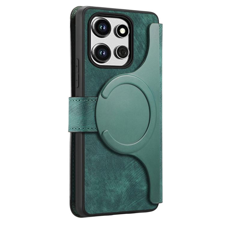 For Motorola Edge 60 Neo / 50 Neo CaseNeo MagSafe RFID Anti-theft Retro Leather Phone Case