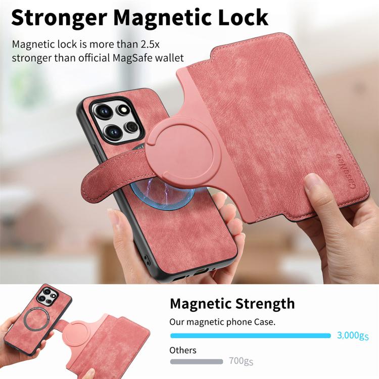 For Motorola Edge 60 Neo / 50 Neo CaseNeo MagSafe RFID Anti-theft Retro Leather Phone Case
