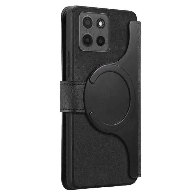 For Motorola Moto G Stylus 5G / Edge 60 Stylus CaseNeo MagSafe RFID Anti-theft Retro Leather Phone Case