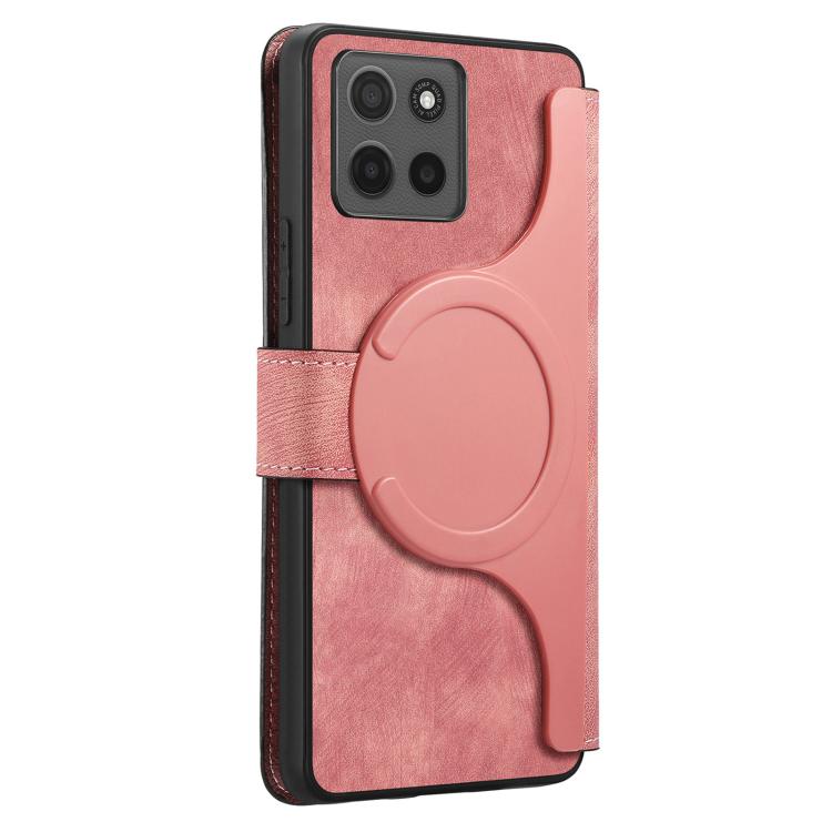 For Motorola Moto G Stylus 5G / Edge 60 Stylus CaseNeo MagSafe RFID Anti-theft Retro Leather Phone Case