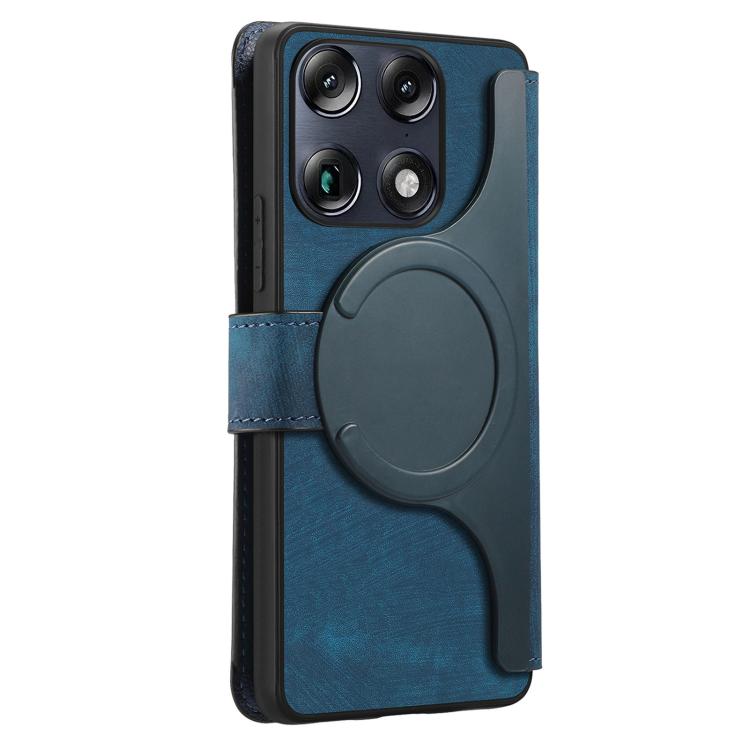 For Motorola Moto X70 Air Pro / Signature 5G CaseNeo MagSafe RFID Anti-theft Retro Leather Phone Case