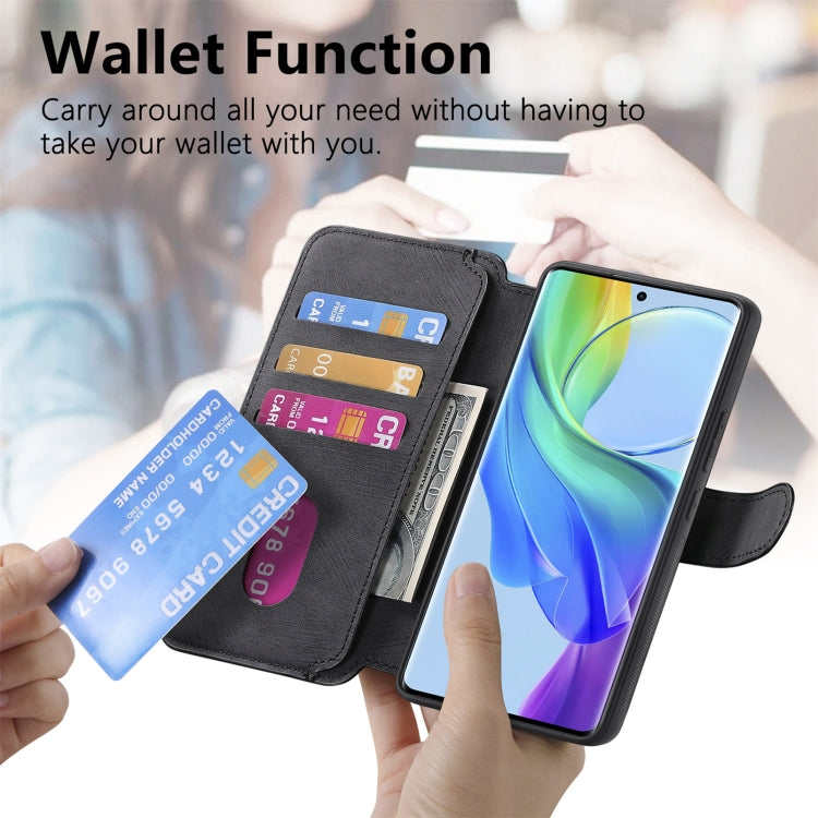 For vivo V29 Lite CaseNeo MagSafe RFID Anti-theft Retro Leather Phone Case