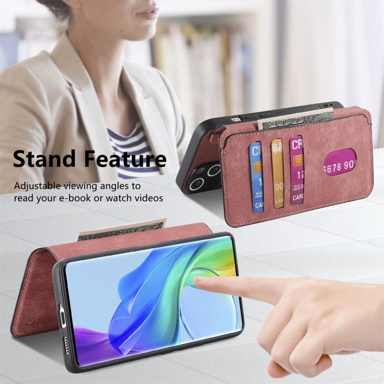 For vivo V29 Lite CaseNeo MagSafe RFID Anti-theft Retro Leather Phone Case