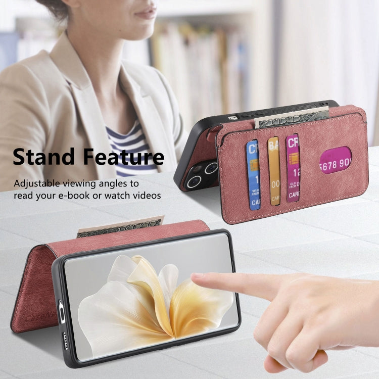 For vivo V40 Lite CaseNeo MagSafe RFID Anti-theft Retro Leather Phone Case