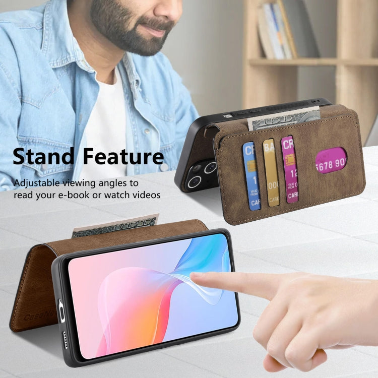 For vivo Y21s / Y32 / Y21T / Y3T CaseNeo MagSafe RFID Anti-theft Retro Leather Phone Case