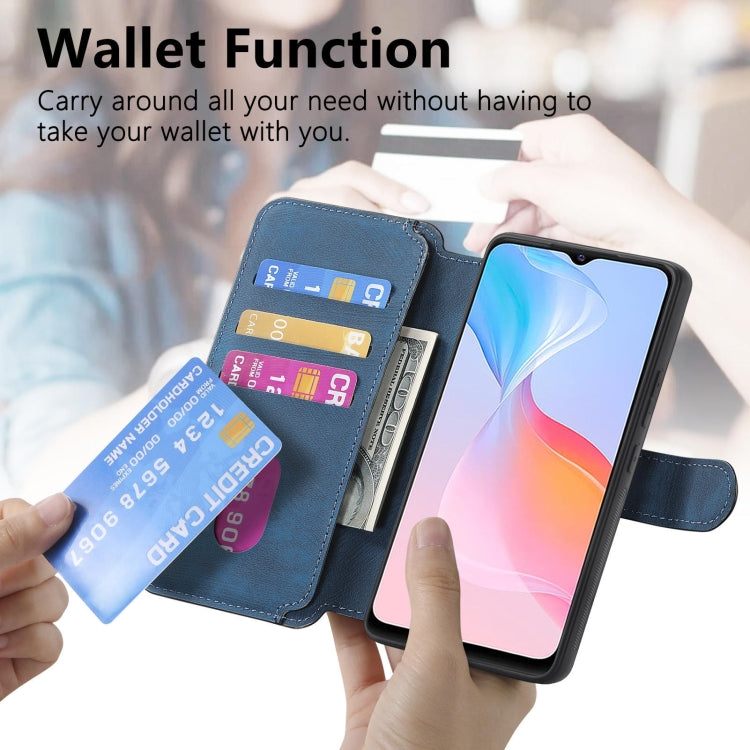 For vivo Y21s / Y32 / Y21T / Y3T CaseNeo MagSafe RFID Anti-theft Retro Leather Phone Case