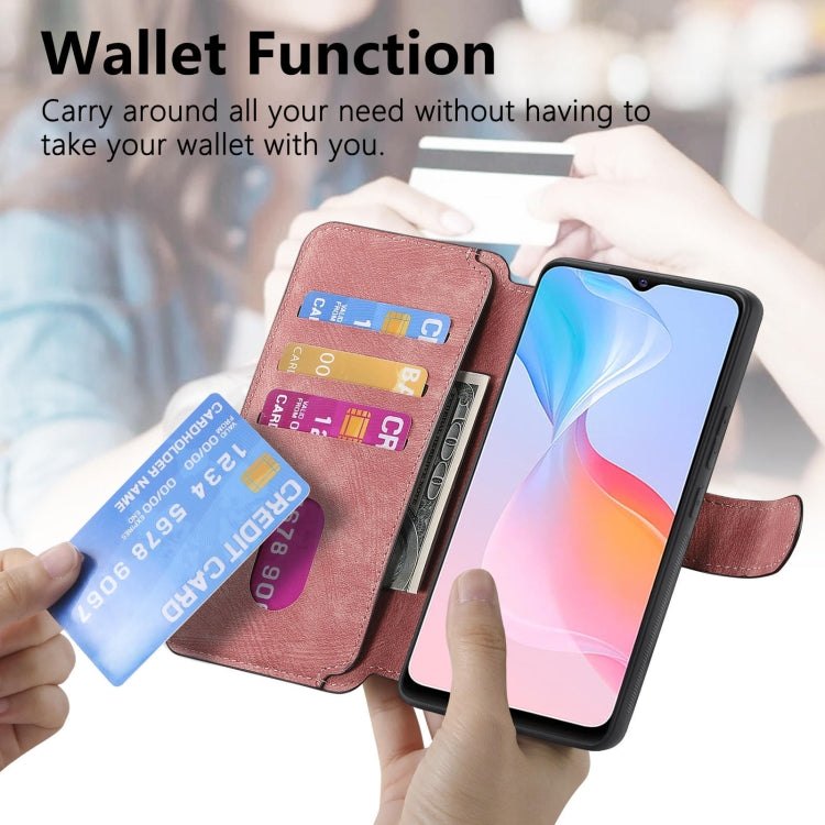 For vivo Y21s / Y32 / Y21T / Y3T CaseNeo MagSafe RFID Anti-theft Retro Leather Phone Case