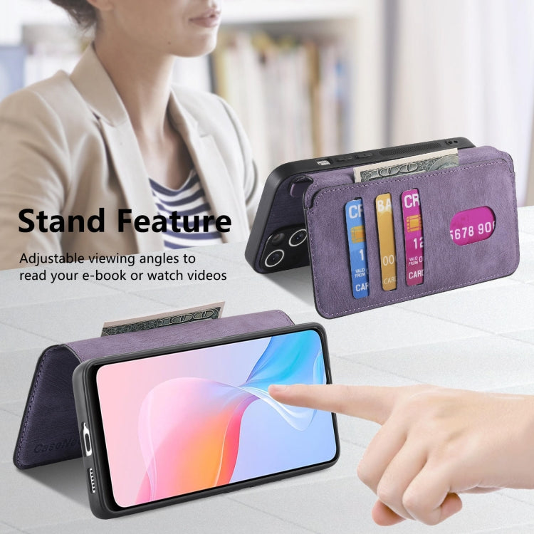 For vivo Y21s / Y32 / Y21T / Y3T CaseNeo MagSafe RFID Anti-theft Retro Leather Phone Case