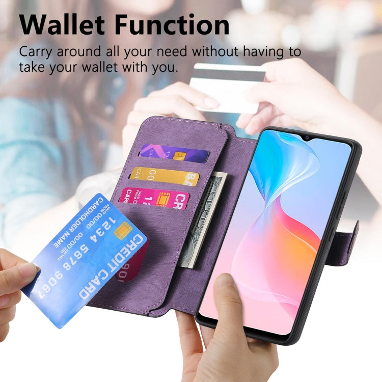 For vivo Y21s / Y32 / Y21T / Y3T CaseNeo MagSafe RFID Anti-theft Retro Leather Phone Case