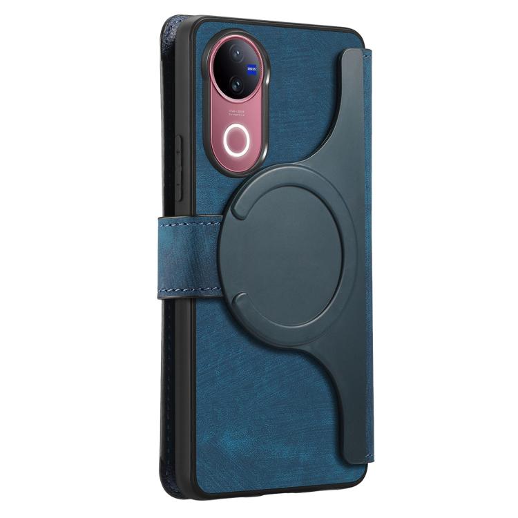 For vivo V50 CaseNeo MagSafe RFID Anti-theft Retro Leather Phone Case