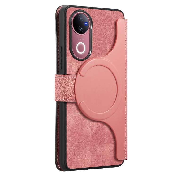 For vivo V50 CaseNeo MagSafe RFID Anti-theft Retro Leather Phone Case