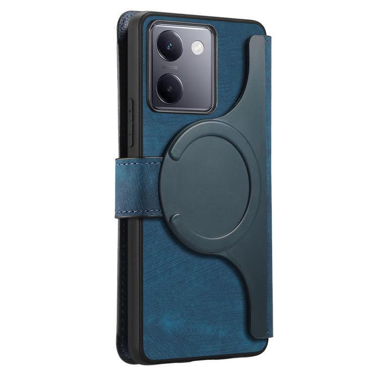 For vivo Y300+ / Y200 Pro 5G CaseNeo MagSafe RFID Anti-theft Retro Leather Phone Case