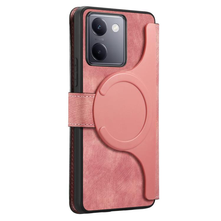 For vivo Y300+ / Y200 Pro 5G CaseNeo MagSafe RFID Anti-theft Retro Leather Phone Case