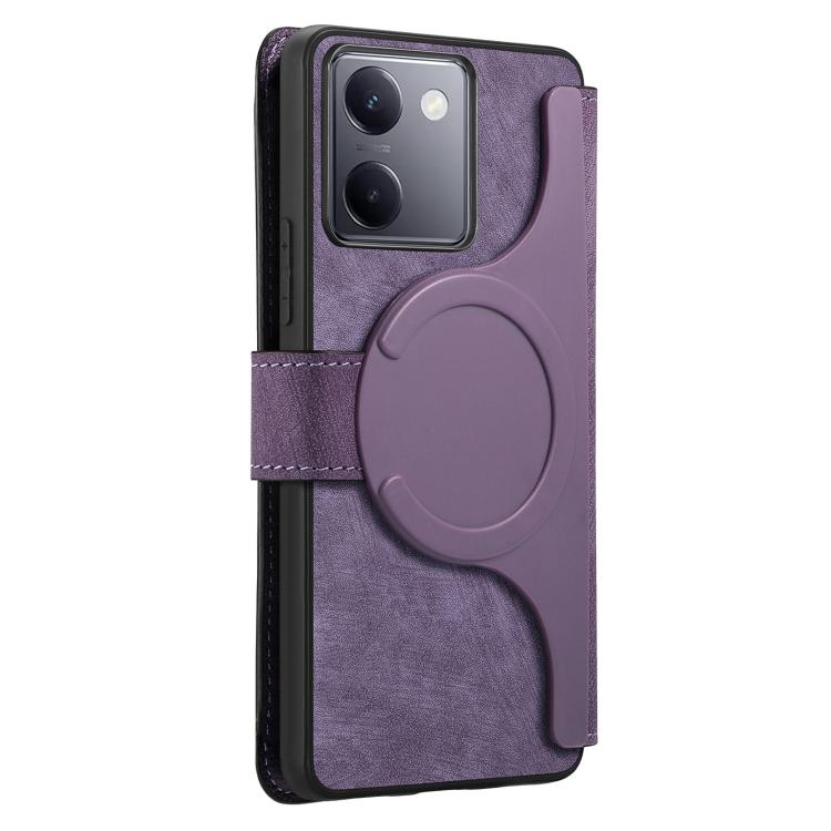For vivo Y300+ / Y200 Pro 5G CaseNeo MagSafe RFID Anti-theft Retro Leather Phone Case