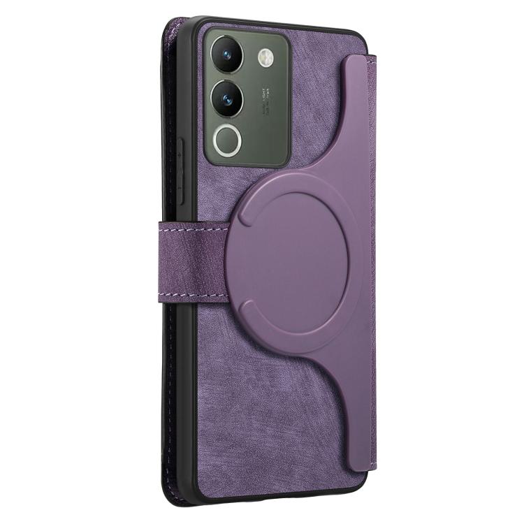 For vivo V29e / Y200 CaseNeo MagSafe RFID Anti-theft Retro Leather Phone Case