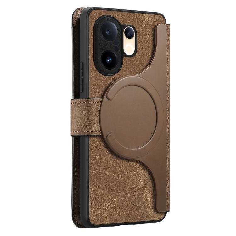 For vivo S30 Pro mini CaseNeo MagSafe RFID Anti-theft Retro Leather Phone Case