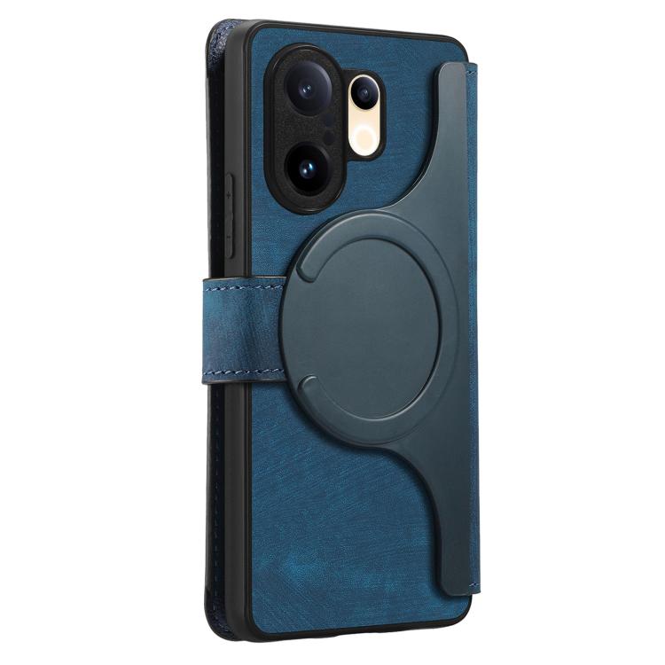 For vivo S30 Pro mini CaseNeo MagSafe RFID Anti-theft Retro Leather Phone Case