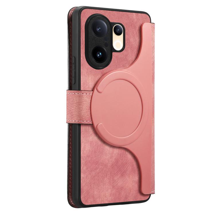For vivo S30 CaseNeo MagSafe RFID Anti-theft Retro Leather Phone Case
