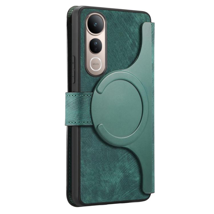 For vivo V50 Lite 4G / 5G CaseNeo MagSafe RFID Anti-theft Retro Leather Phone Case