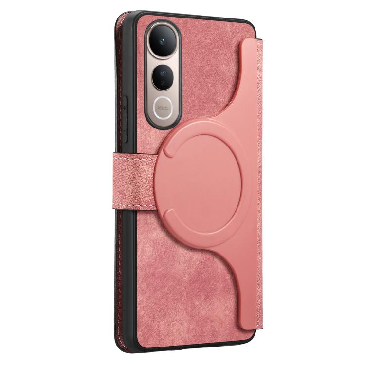 For vivo V50 Lite 4G / 5G CaseNeo MagSafe RFID Anti-theft Retro Leather Phone Case