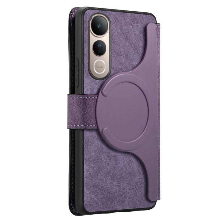 For vivo V50 Lite 4G / 5G CaseNeo MagSafe RFID Anti-theft Retro Leather Phone Case
