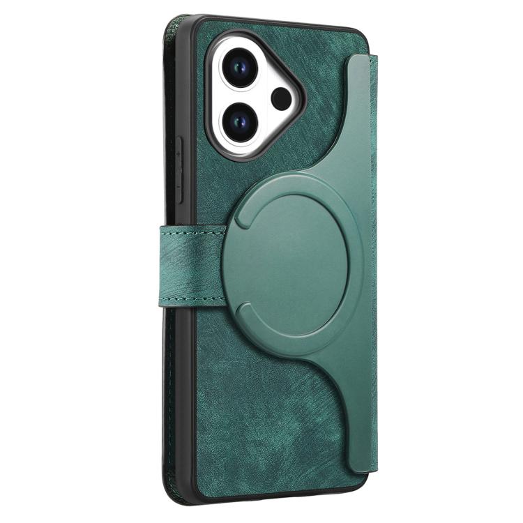 For vivo V60 Lite 4G / 5G CaseNeo MagSafe RFID Anti-theft Retro Leather Phone Case