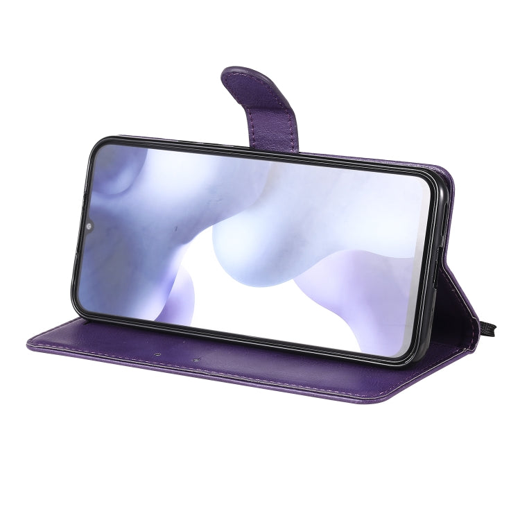 For Xiaomi Mi 10 Lite Solid Color Horizontal Flip Protective Leather Case with Holder & Card Slots & Wallet & Photo Frame & Lanyard