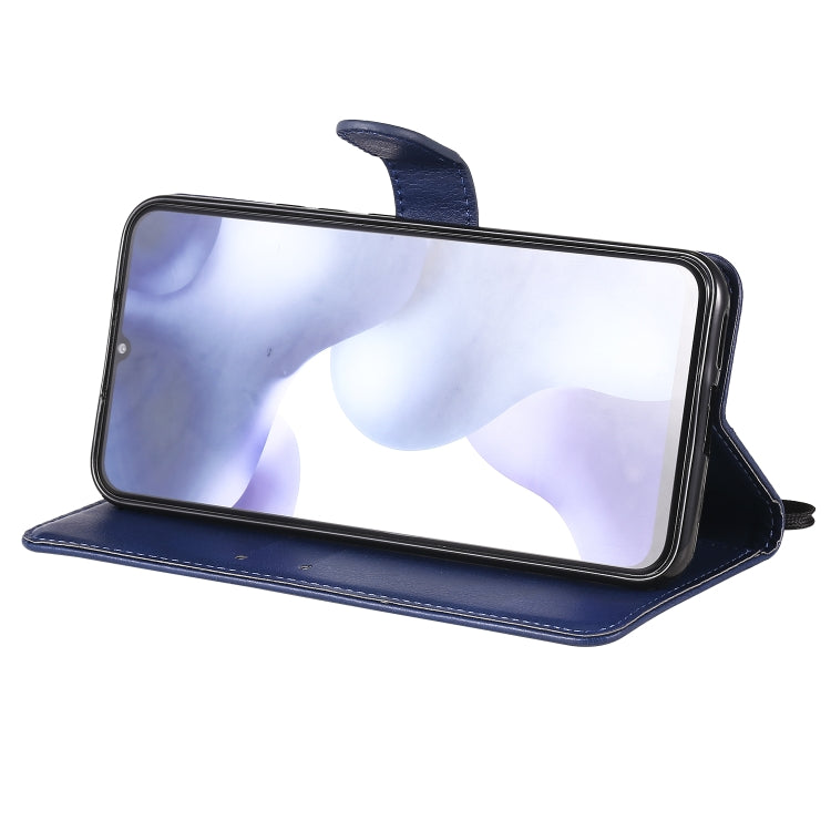 For Xiaomi Mi 10 Lite Solid Color Horizontal Flip Protective Leather Case with Holder & Card Slots & Wallet & Photo Frame & Lanyard