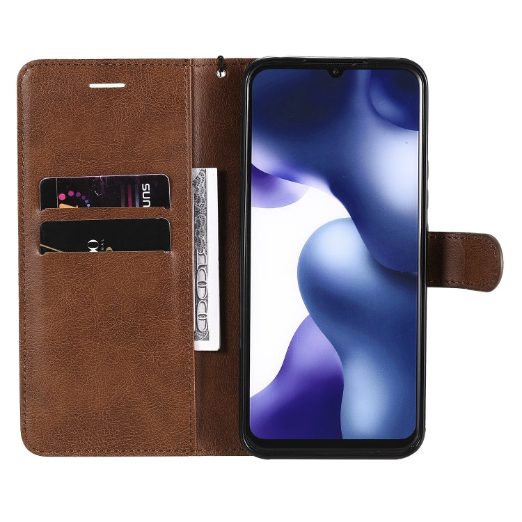 For Xiaomi Mi 10 Lite Solid Color Horizontal Flip Protective Leather Case with Holder & Card Slots & Wallet & Photo Frame & Lanyard