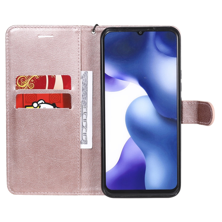 For Xiaomi Mi 10 Lite Solid Color Horizontal Flip Protective Leather Case with Holder & Card Slots & Wallet & Photo Frame & Lanyard