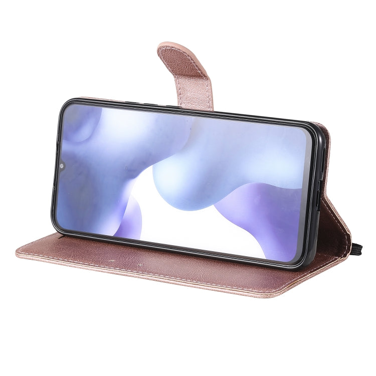 For Xiaomi Mi 10 Lite Solid Color Horizontal Flip Protective Leather Case with Holder & Card Slots & Wallet & Photo Frame & Lanyard