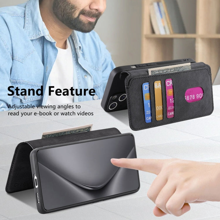 For Huawei Pura 70 Ultra CaseNeo MagSafe RFID Anti-theft Retro Leather Phone Case