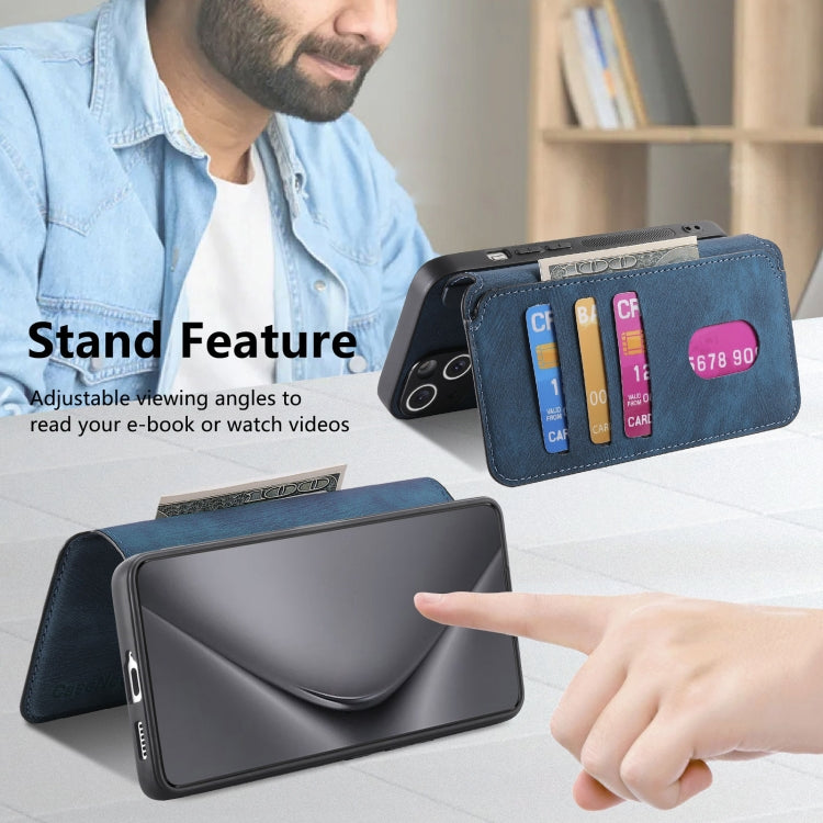 For Huawei Pura 70 Ultra CaseNeo MagSafe RFID Anti-theft Retro Leather Phone Case