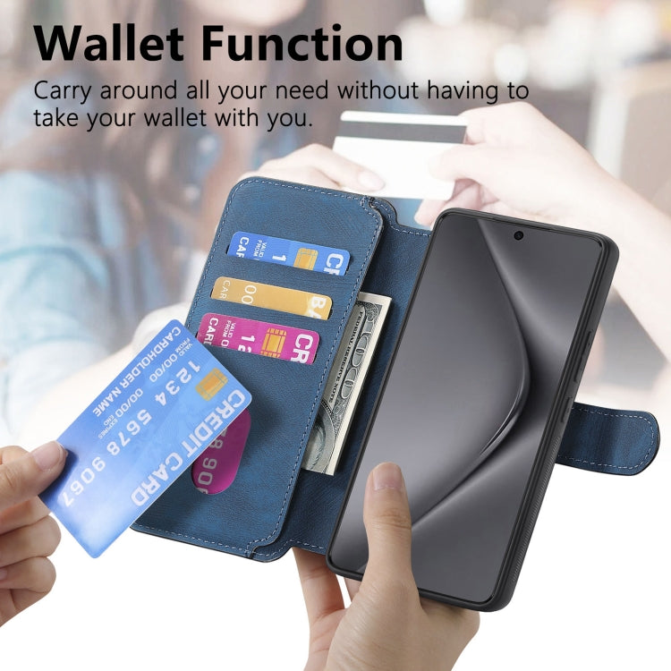 For Huawei Pura 70 Ultra CaseNeo MagSafe RFID Anti-theft Retro Leather Phone Case