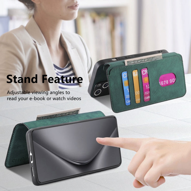 For Huawei Pura 70 Ultra CaseNeo MagSafe RFID Anti-theft Retro Leather Phone Case