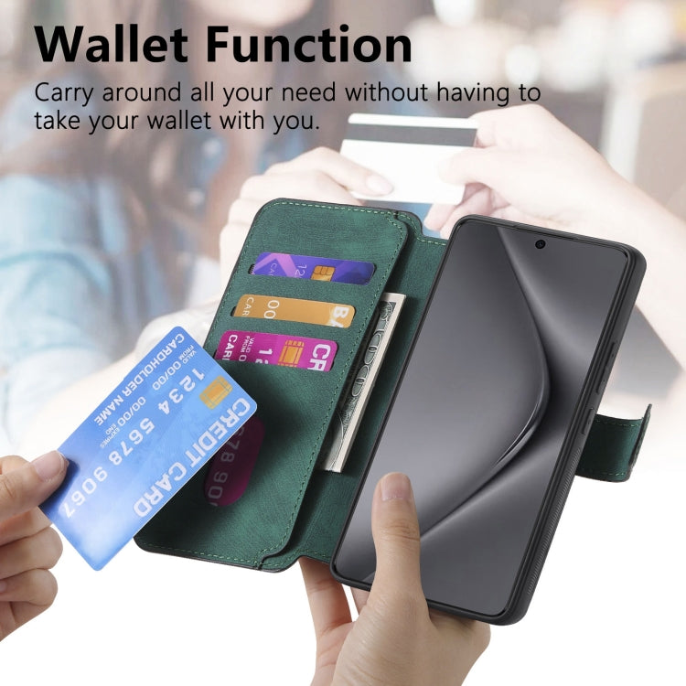For Huawei Pura 70 Ultra CaseNeo MagSafe RFID Anti-theft Retro Leather Phone Case