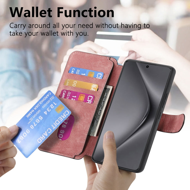 For Huawei Pura 70 Ultra CaseNeo MagSafe RFID Anti-theft Retro Leather Phone Case