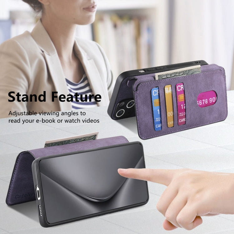For Huawei Pura 70 Ultra CaseNeo MagSafe RFID Anti-theft Retro Leather Phone Case