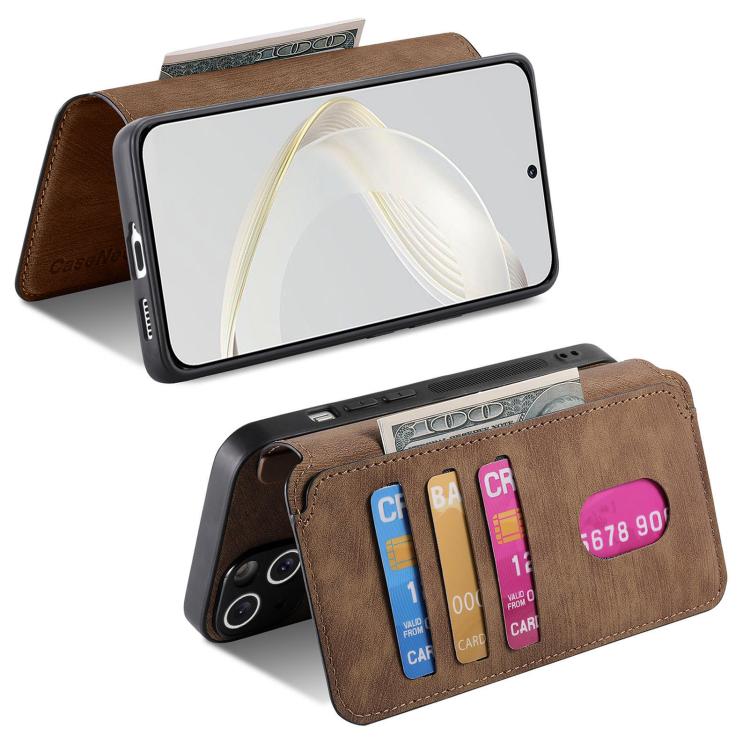 For Huawei nova 11 CaseNeo MagSafe RFID Anti-theft Retro Leather Phone Case