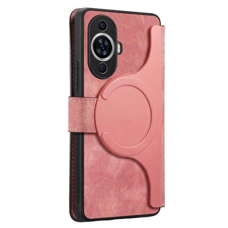 For Huawei nova 11 CaseNeo MagSafe RFID Anti-theft Retro Leather Phone Case
