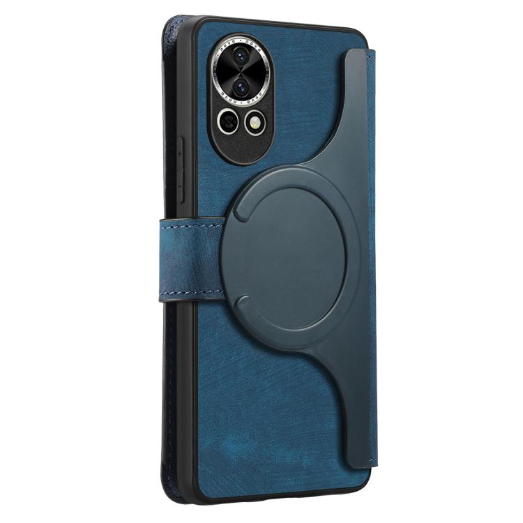 For Huawei nova 12 Pro CaseNeo MagSafe RFID Anti-theft Retro Leather Phone Case
