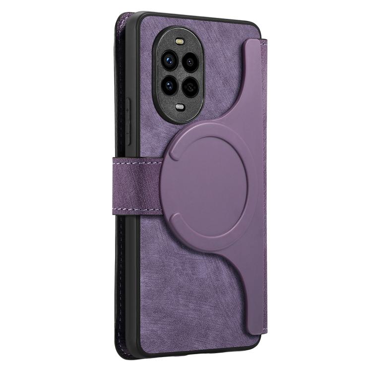 For Huawei nova 13 Pro CaseNeo MagSafe RFID Anti-theft Retro Leather Phone Case