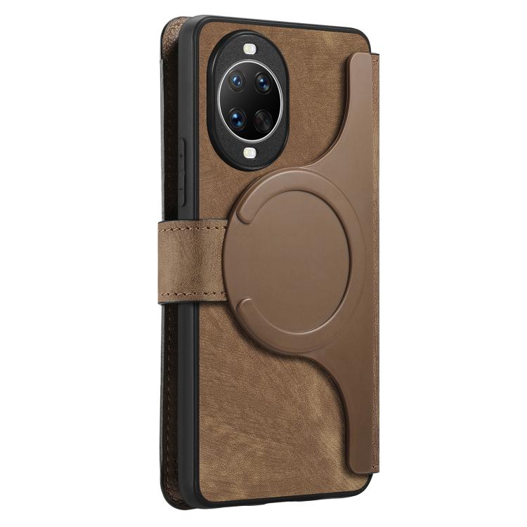 For Huawei nova 14 CaseNeo MagSafe RFID Anti-theft Retro Leather Phone Case