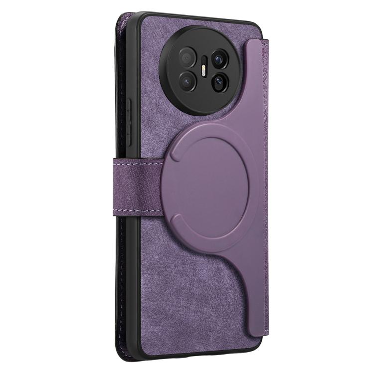 For Huawei Mate 70 Air 5G CaseNeo MagSafe RFID Anti-theft Retro Leather Phone Case