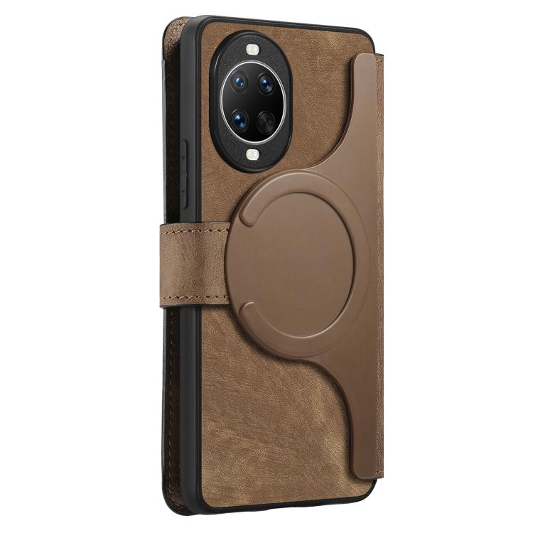 For Huawei nova 14 Ultra CaseNeo MagSafe RFID Anti-theft Retro Leather Phone Case