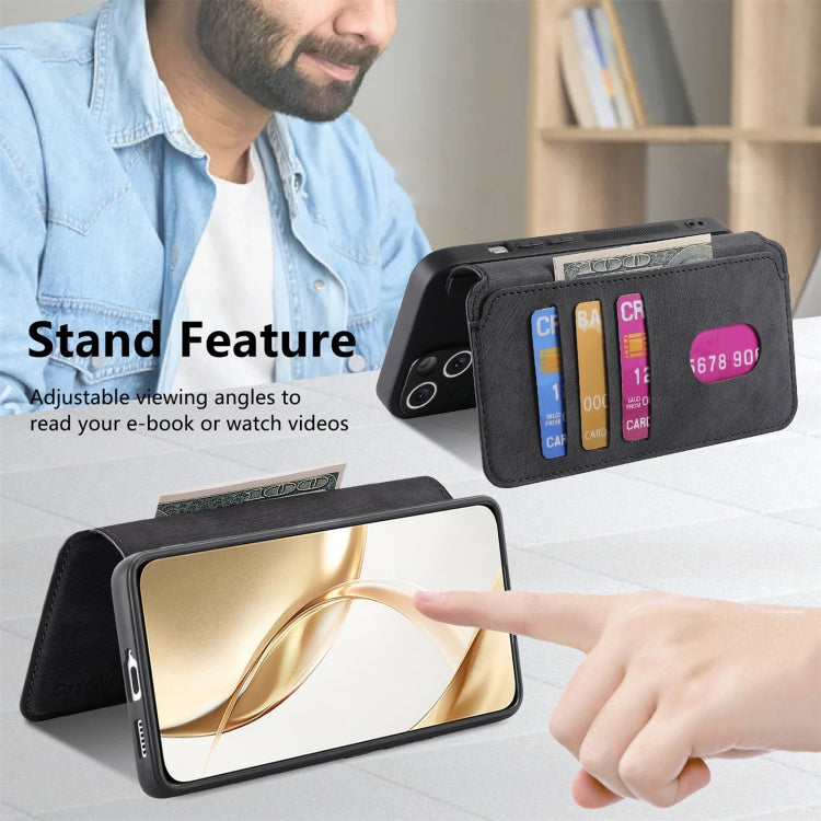 For Honor 200 CaseNeo MagSafe RFID Anti-theft Retro Leather Phone Case